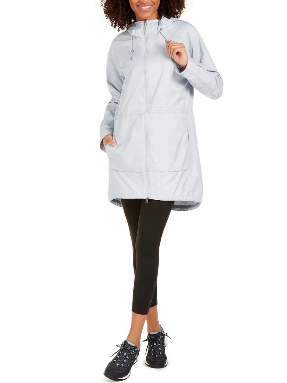 Columbia Women's Light Blue Hooded Jacket
